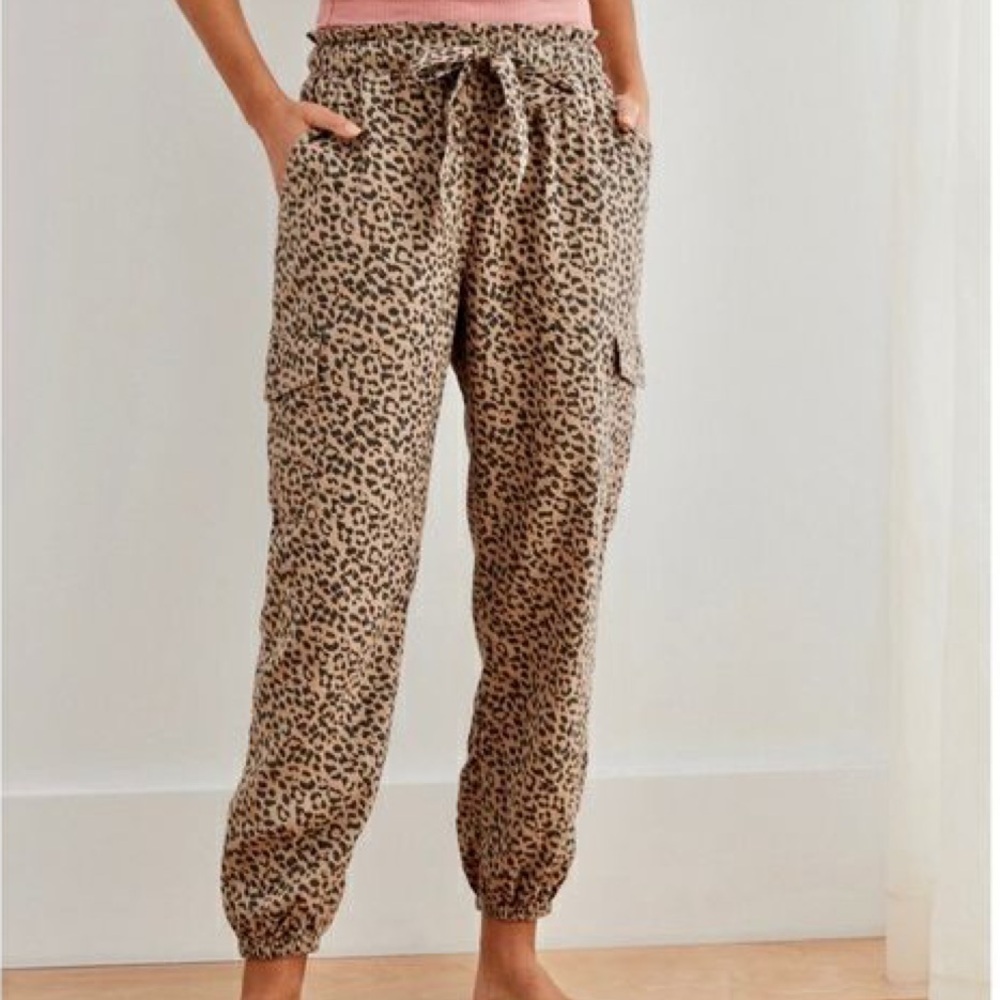 Aerie Linen Jogging Pants